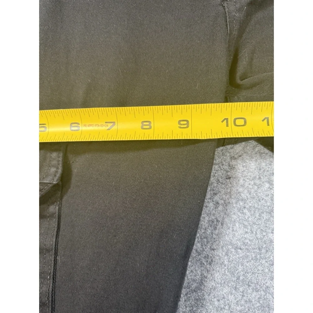 PJ MARK Premium‎ Quality Slim Straight Stretch Cargo Pants Black 34